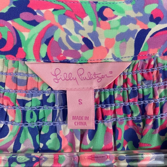 Lilly Pulitzer • Elsa Silk Top - Picture 3 of 7